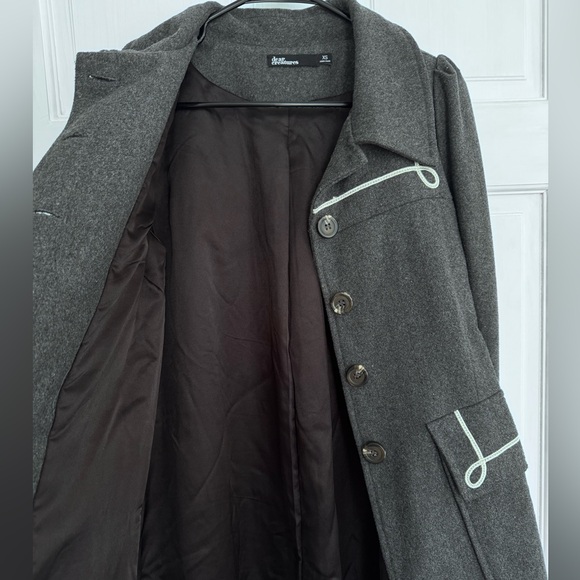 Dear Creatures Moby Grey Coat - Picture 7 of 7